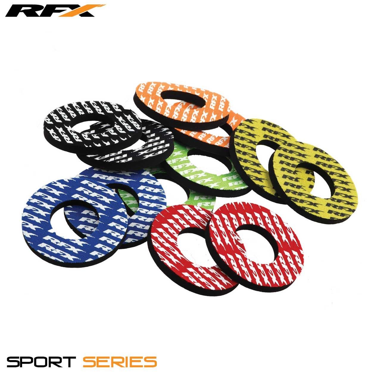 RFX Sport Grip Donuts (Orange) Pair