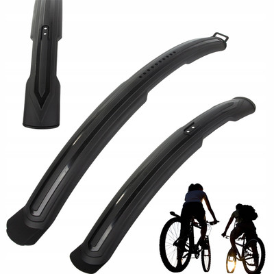 Fahrrad Schutzblech Spritzschutz Set 24-28 Zoll vorne+hinten Kotflügel MTB Bike