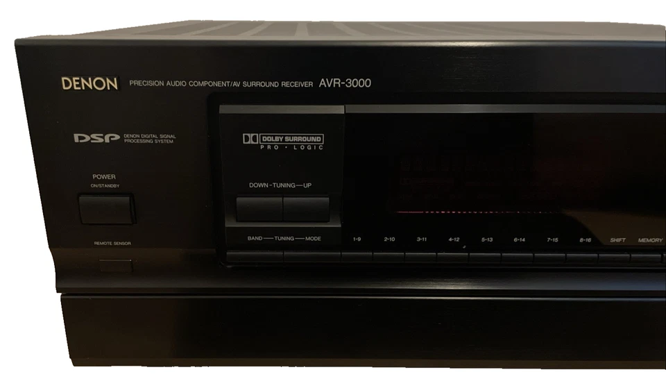 Denon AVR-3000 | Home Theater Receiver | OEM Remote Bundle | Tested & Working - Image 2 of 4