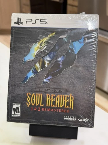 Legacy of Kain Soul Reaver 1 & 2 Remastered Deluxe Edition PS5 PlayStation 5 New