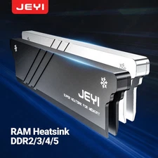 JEYI Memory Cooler RAM Heatsink Aluminum Alloy Radiator for DDR5/4/3/2