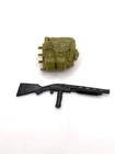 Lt. Falcon V1 Shotgun Backpack Lot G.I. Joe 1987 Hasbro Vintage Action Figure