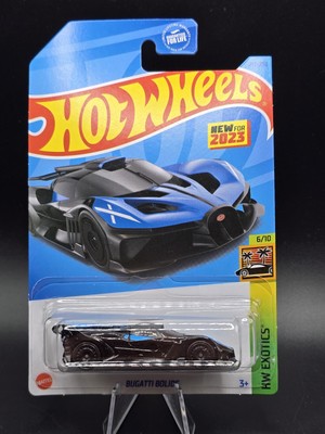 Hot Wheels 2023 Bugatti Bolide Blue Black 213/250 - HW Exotics 6/10 - New (A)