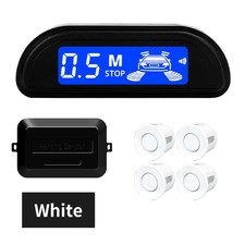 Car Parking Sensor Kit With Auto Parktronic Reverse Led Monitor 22mm 4 Sensors R
