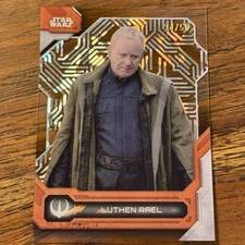 Luthen Rael 2024 Topps Star Wars High Tek GOLD 24/50 Diffractor Imperial #68