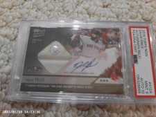 Topps Now Boston Red Sox Base Relic 912A David Price 53 of 99 ALCS 2018 PSA9