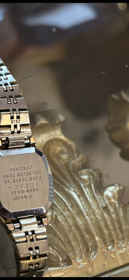 Vintage Seiko Women’s Watch Gold Tone Japan Movement Working Automatic - Image 4 of 4