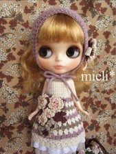 Beautiful Custom Blythe Doll by Mieli - Cassiopeia Spice Outfit Excellent