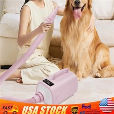 NEW Dog Hair Dryer,2100w High Velocity Blow Dryer For Dogs Pet Grooming Safe