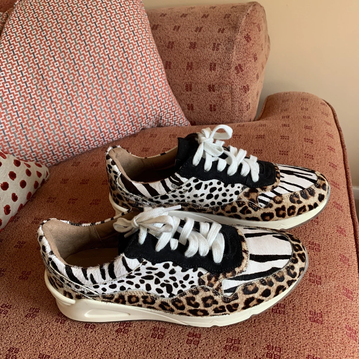 Ladies leopard print trainers 2025