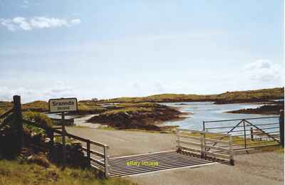 Foto 12x8 Viehgitter (nicht auf Karte markiert) auf der Straße von Leverburgh nach c2007