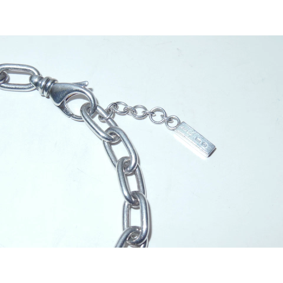 Usado* Pulsera Montblanc Reveal Your Secrets Llave y Corazón Cadena Esterlina 101447 Foto 4 de 4