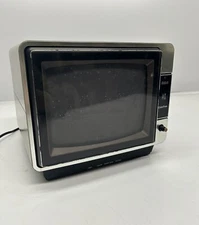 Vtg 1983 RCA ColorTrak EJR 295S Portable Color Television TV 9" Powers On As Is