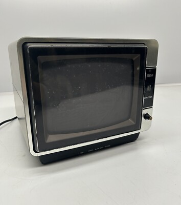 カラーテレビ診断機 TVT-9000 Vtg 1983 RCA ColorTrak EJR 295S Portable Color Television TV 9