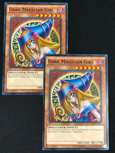 YUGIOH DUNKLES MAGIER MÄDCHEN LDK2-DEY11 COMMON X2 (NM)