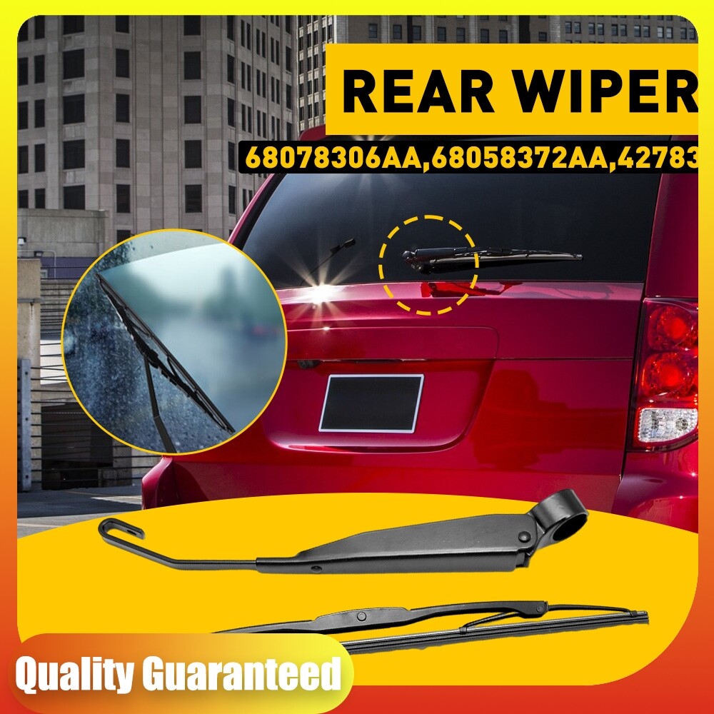Rear Wiper Arm & Blade For 2008-2016 DODGE GRAND CARAVAN CHRYSLER
