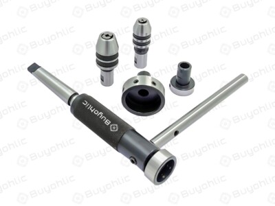 Lathe's Tailstock Tapping, Reaming &Threading Attachment Die Holder Set