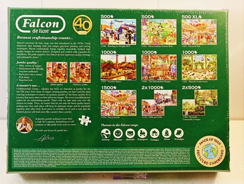 Falcon 1000 Piece Jigsaw Puzzle 'A WINTER IN LONDON' - Brand New Sealed - Picture 2 of 2