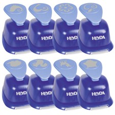 HEYDA Motivstanzer 2,5cm Igel Eichhörnchen Bambi Apfel Eule Herz Blume Vogel