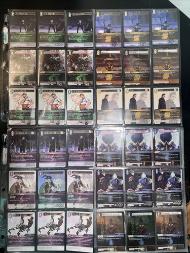 FINAL FANTASY TCG CCG OPUS 8 VIII EIGHT NEAR COMPLETE SET W/FOILS DUPLICATES LOT - Picture 8 of 11
