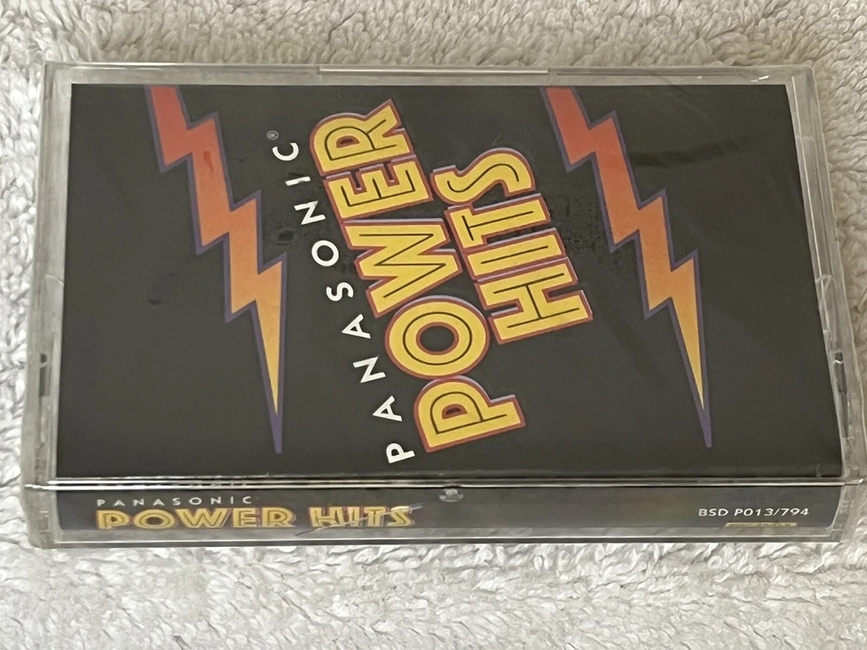 New/1994 Panasonic Power Hits Cassette Tape Promo Various 1980-90s Artists NOS - Image 3 of 4