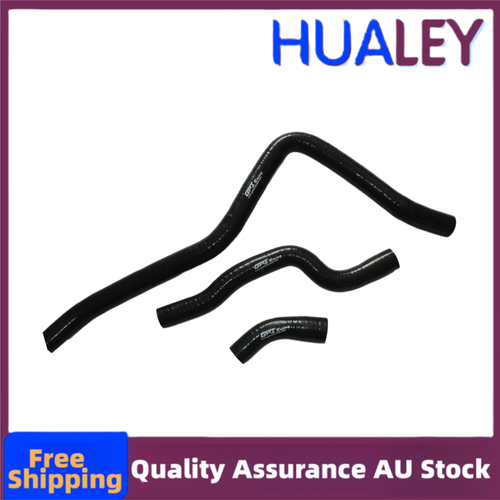 Kit Durites Radiateur Silicone Noir Pour Yamaha Raptor 660 (2001-2005)