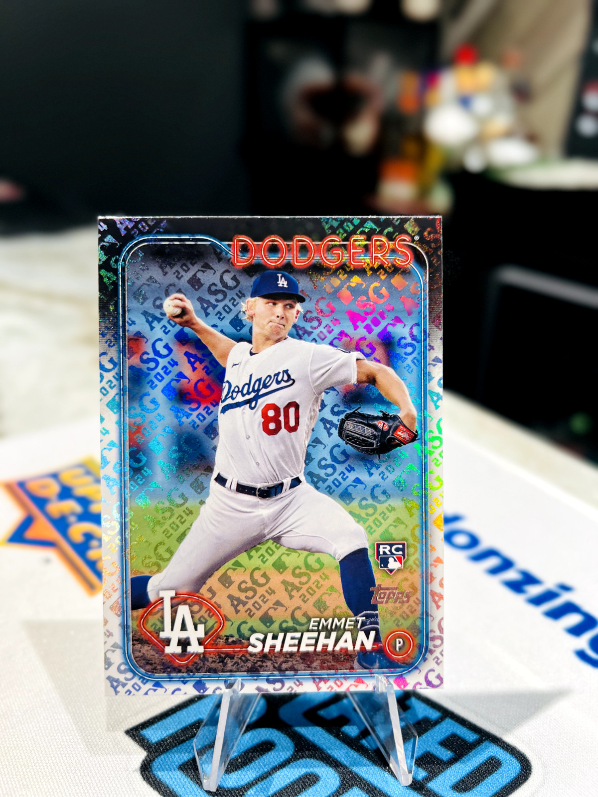 2024 Topps ASG LOGO FOIL SP ROOKIE - #283 Emmet Sheehan (RC)