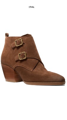 Michael Michael Kors Loni Ankle Booties in Luggage Size 6,5 ❤️❤️❤️