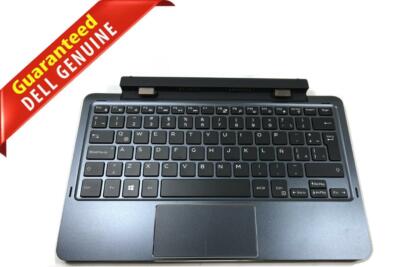 P1D91 OEM Spanish Dell Latitude 11 5175 5179 Tablet Back Lit Keyboard Dock K12M
