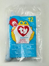 TY Beanie Baby Teenie Babies McDonalds 1993 No. 12 Blue Elephant Peanut - SEALED