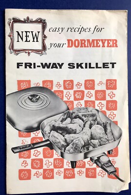 1959 New Easy Recipes For Dormeyer Fri-way Skillet Service Stations List Chicago