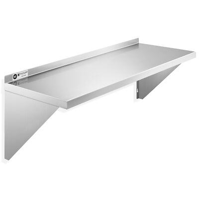 Stainless Steel Shelf, NSF Commercial Restaurant Kitchen Wall Shelves