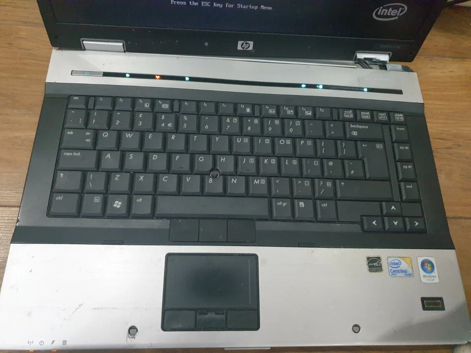 G924 HP Elitebook 8530P 1gb ram turning on laptop For Spares Or Repairs - Image 3 of 4