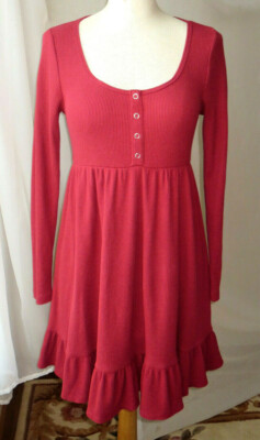 burgundy dress shirt outfit Mabel Dress in Burgundy