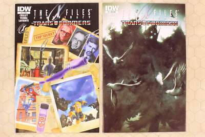 X-FILES CONSPIRACY TRANSFORMERS #1 (2014) #1A & #1C issue Set (IDW)