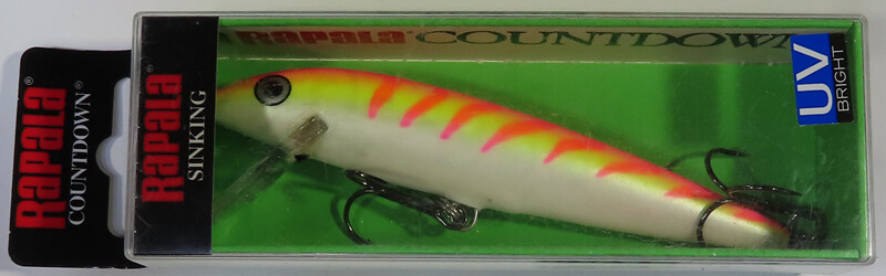 RAPALA　COUNTDOWN RAPALA Countdown Controlled Sinking Balsa Jerk Bait UV Finish Pink