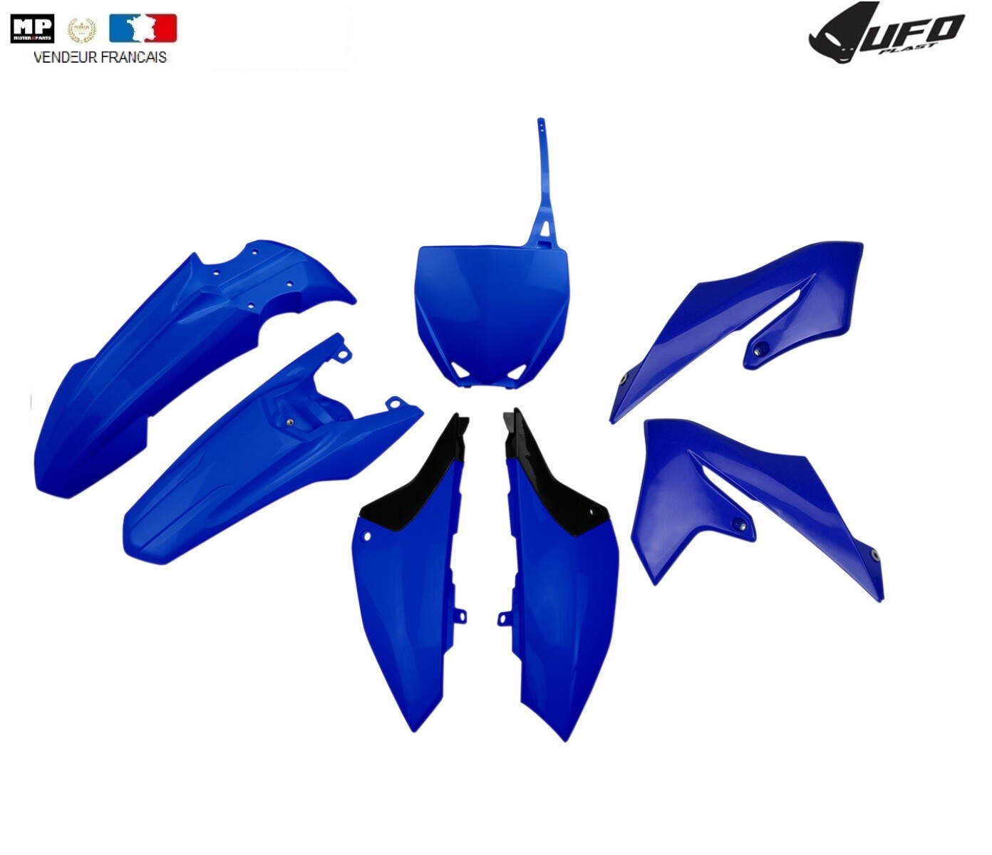 Kit plastique UFO bleu Yamaha YZ 65 2018 2019 2020 2021 2022 plastique moto