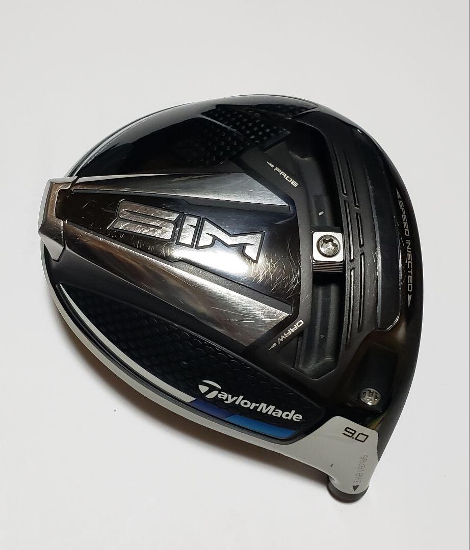 Near Mint】Taylormade Sim9.0 Driver 9 Degrees Head Only free