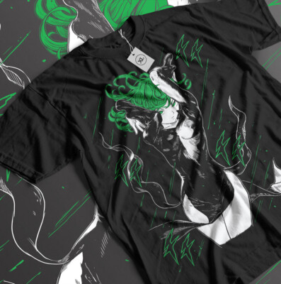 ONE PUNCH MAN Tシャツ Sサイズ ブラック 戦慄のタツマキ　ONE s-l400.jpg
