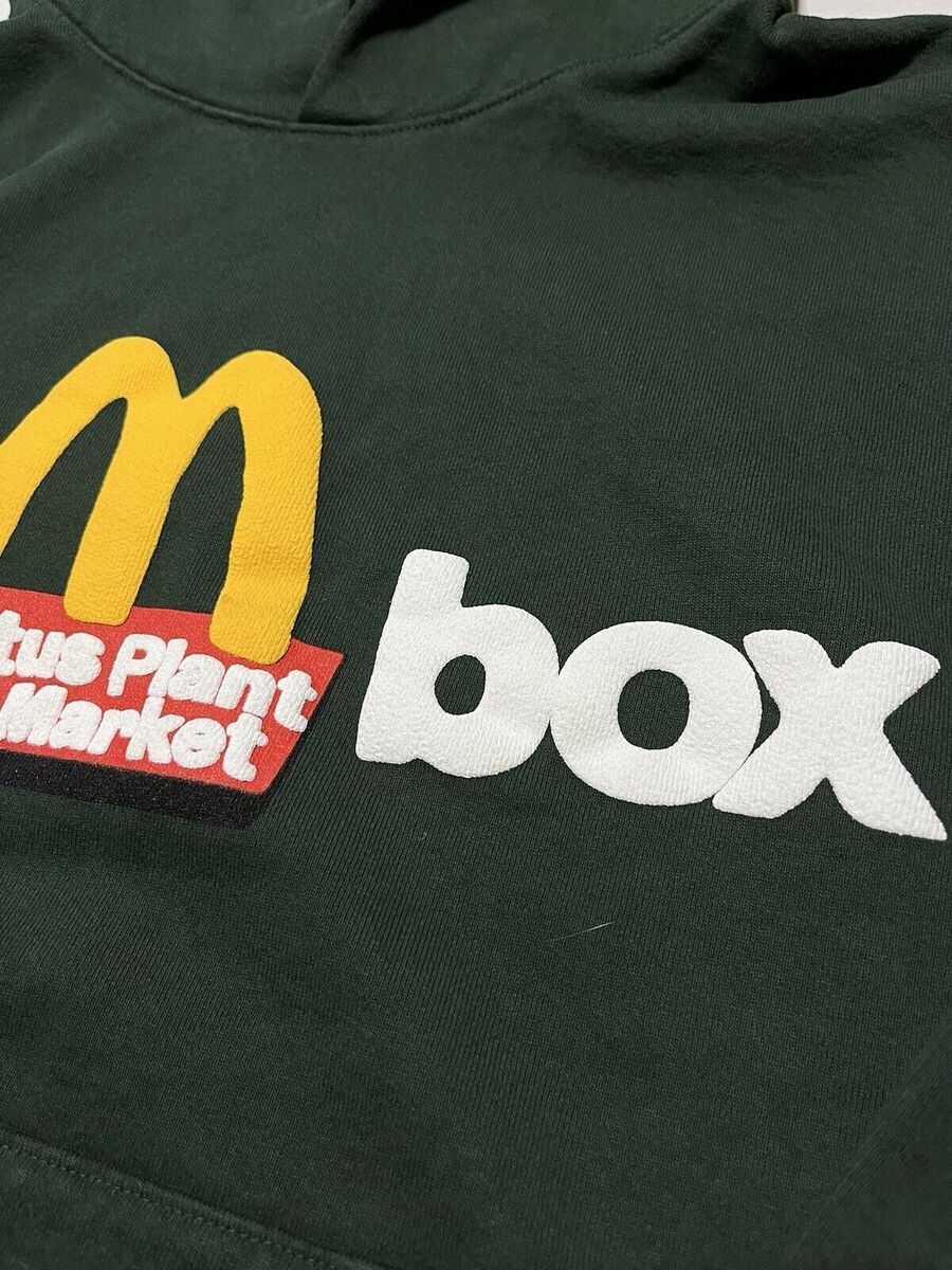 Cactus Plant Flea Market CPFM X McDonalds Green Hoodie Size Cactus Plant Flea Market CPFM X McDonalds Green Hoodie Size