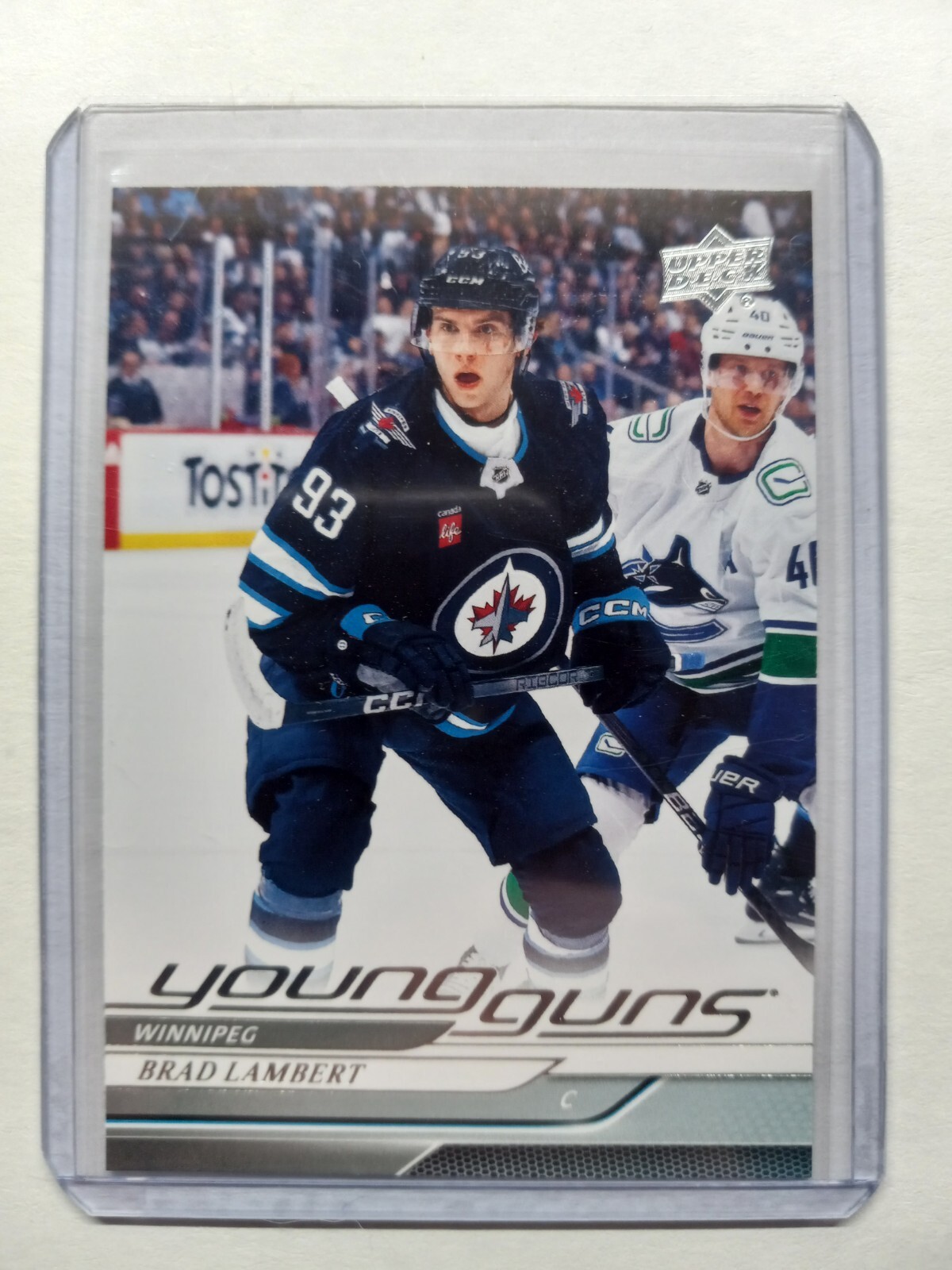 2024-25 Upper Deck Series 1 Young Guns #228 Brad Lambert Rookie Card