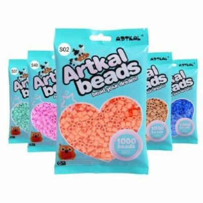 1000 Artkal MIDI S 5mm Farbauswahl 100-159 Bügelperlen Beads Ø 5 mm Perlen Beads