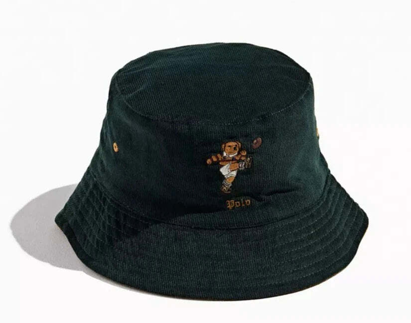PT0015-354] Mens Polo Ralph Lauren Kicker Bear Bucket Hat | eBay