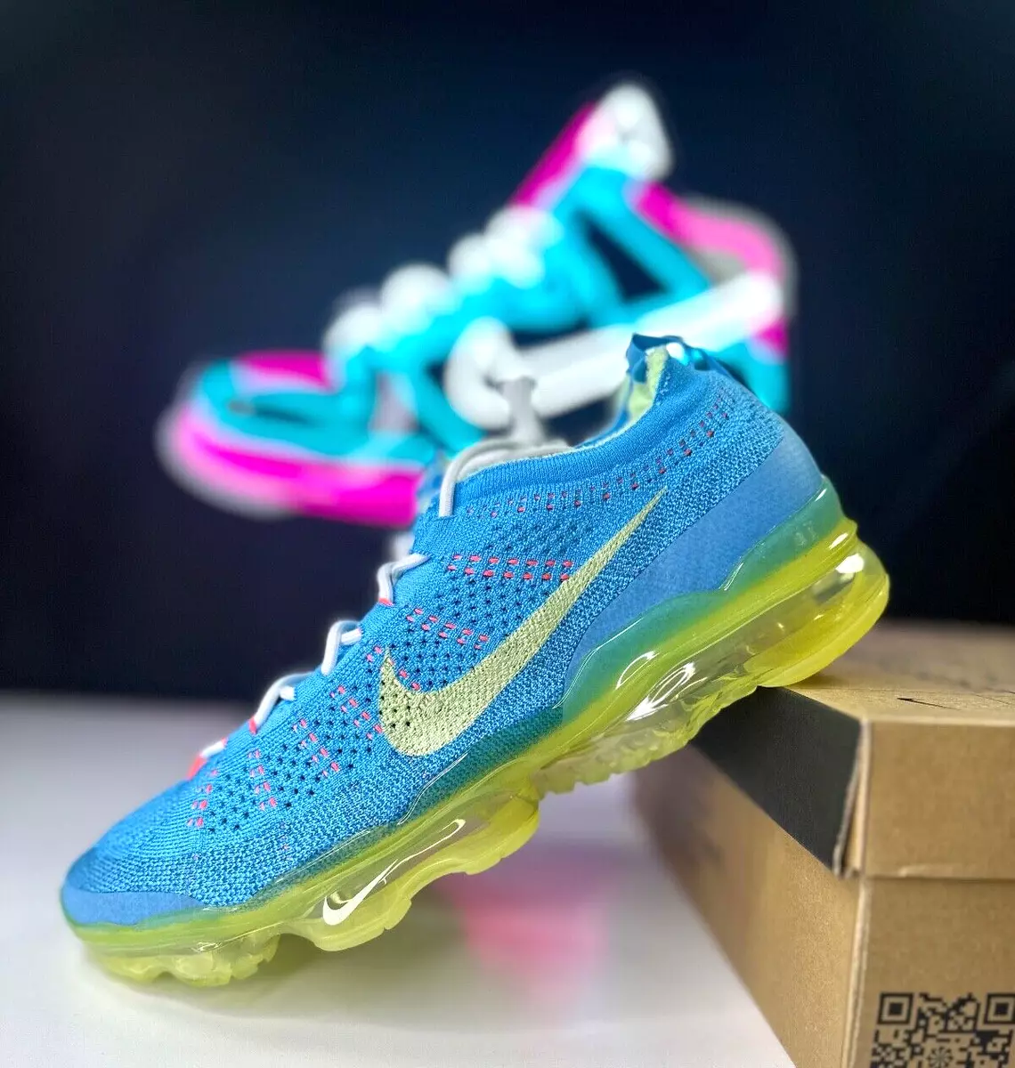 Vapormax top nike box