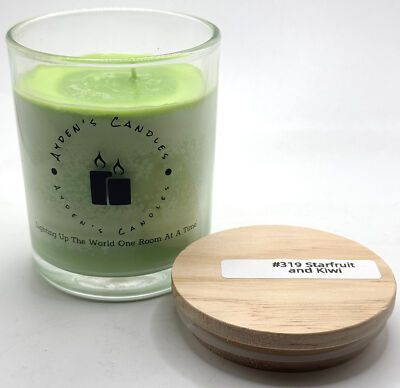 Aydens Candles - Starfruit and Kiwi Scented Candle #319