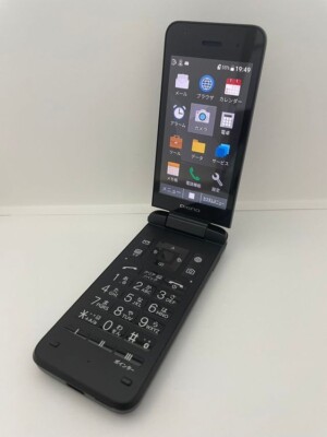 Digno ケータイ4 A202KC KYOCERA A202KC DIGNO KEITAI 4 ANDROID FLIP PHONE Black