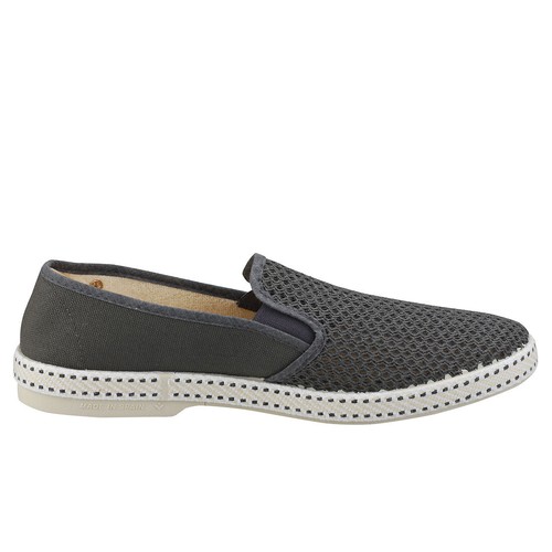 Zapatos Rivieras clásicos de alpargata antracita para hombre - Imagen 5 de 8