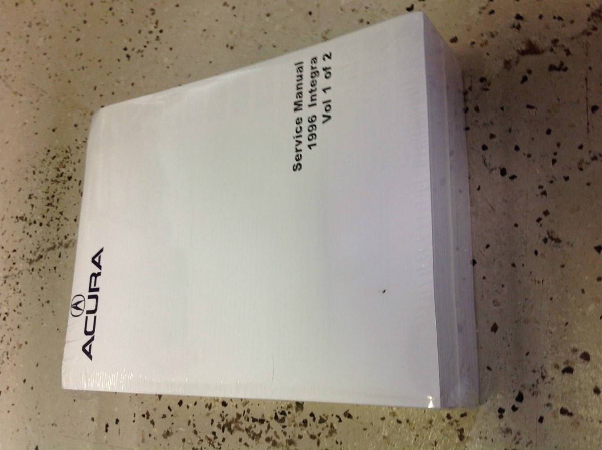 INTEGRA サービスマニュアル　セット 1996 1997 ACURA INTEGRA Service Repair Shop Workshop Manual
