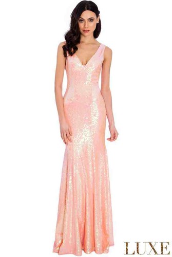 Womens Ladies Sequin Size 12 Evening 