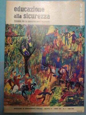 Sicherheitserziehung Nr.1 von 1968/1969 Zeitschrift E.N.P.I. für Erzieher